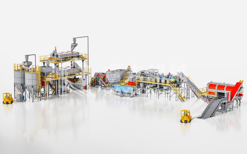 PP塑料餐盒回收清洗線